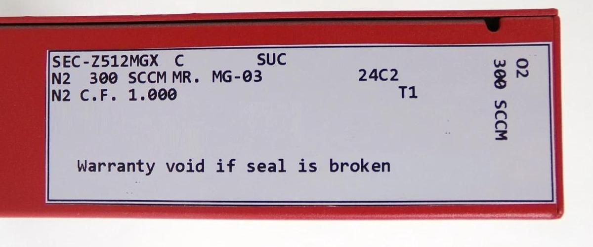 Refurbished Horiba STEC SEC-Z512MGX Mass Flow Controller MFC Z500 300SCCM Refurbished