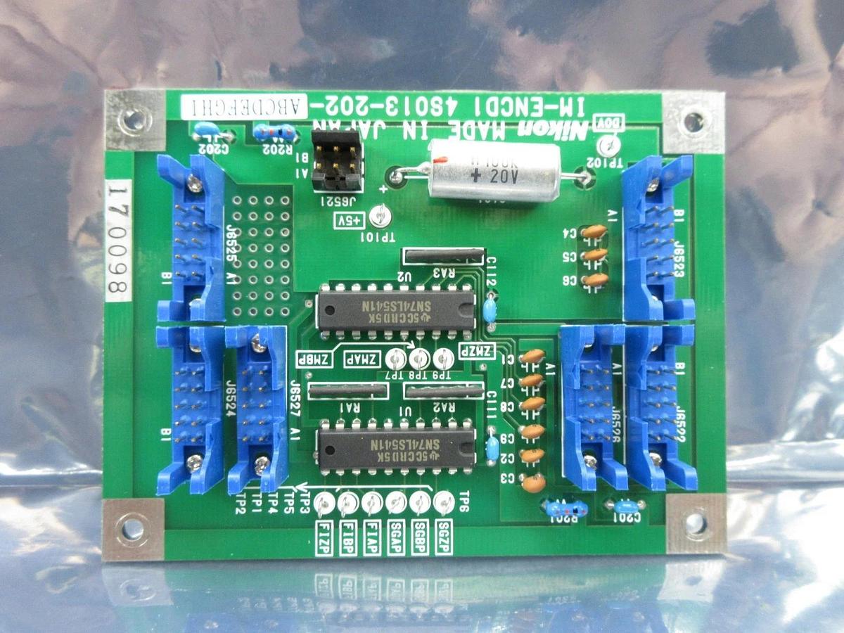 Used Nikon 4S013-202 Interface Encoder Board PCB IM-ENCD1 NSR-S202A Used Working