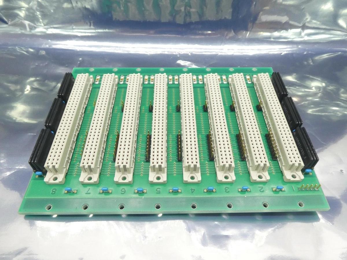 Used EBRAINS 650-VME8T Backplane PCB VMEBUS-J1 Nikon NSR FX-601F Working Surplus