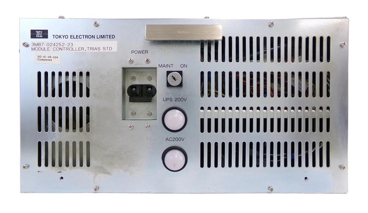 Used TEL Tokyo Electron 3M87-024252-23 Trias STD Module Controller Computer Untested