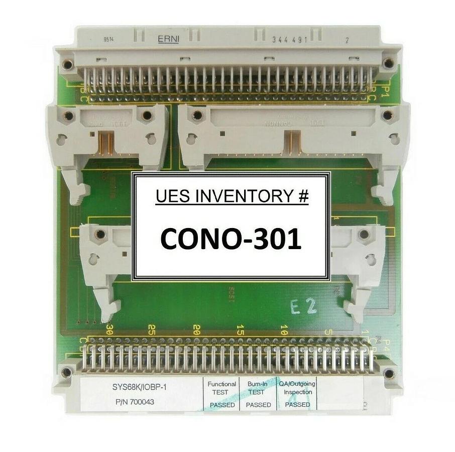 Used Force Computers 700043 I/O Interface PCB SYS68K/IOBP-1 Bio-Rad Q5 Working Spare