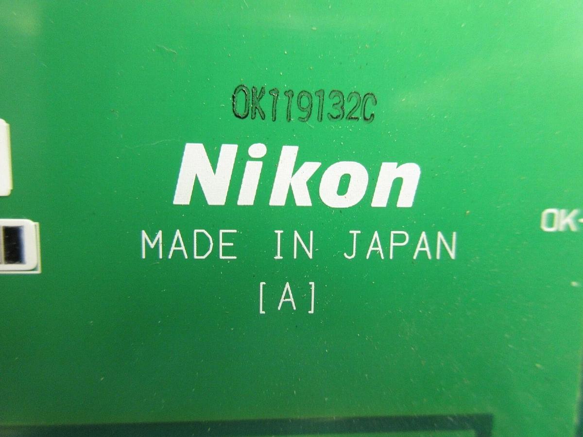 Used Nikon Precision 4S025-369 Relay Interface Board PCB X8RSSB_LUT NSR Working