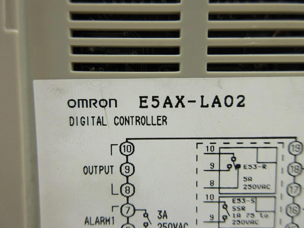 Used Omron E5AX-LA02 Digital Process Temperature Humidity Controller E5AX Lot of 3
