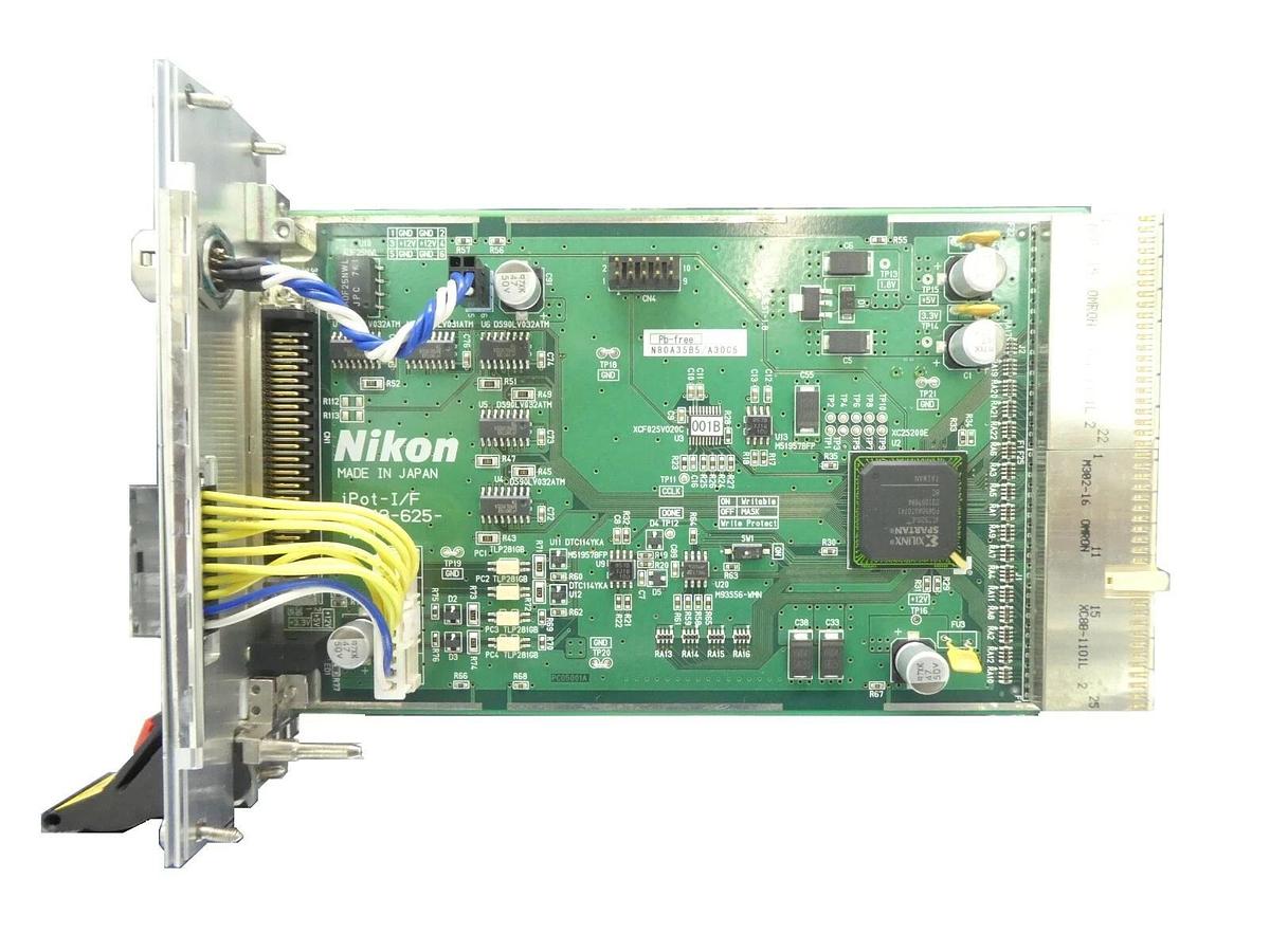 Used Nikon 4S013-625 PCB Card iPot-I/F NSR FX-601F Lithography System Working Surplus