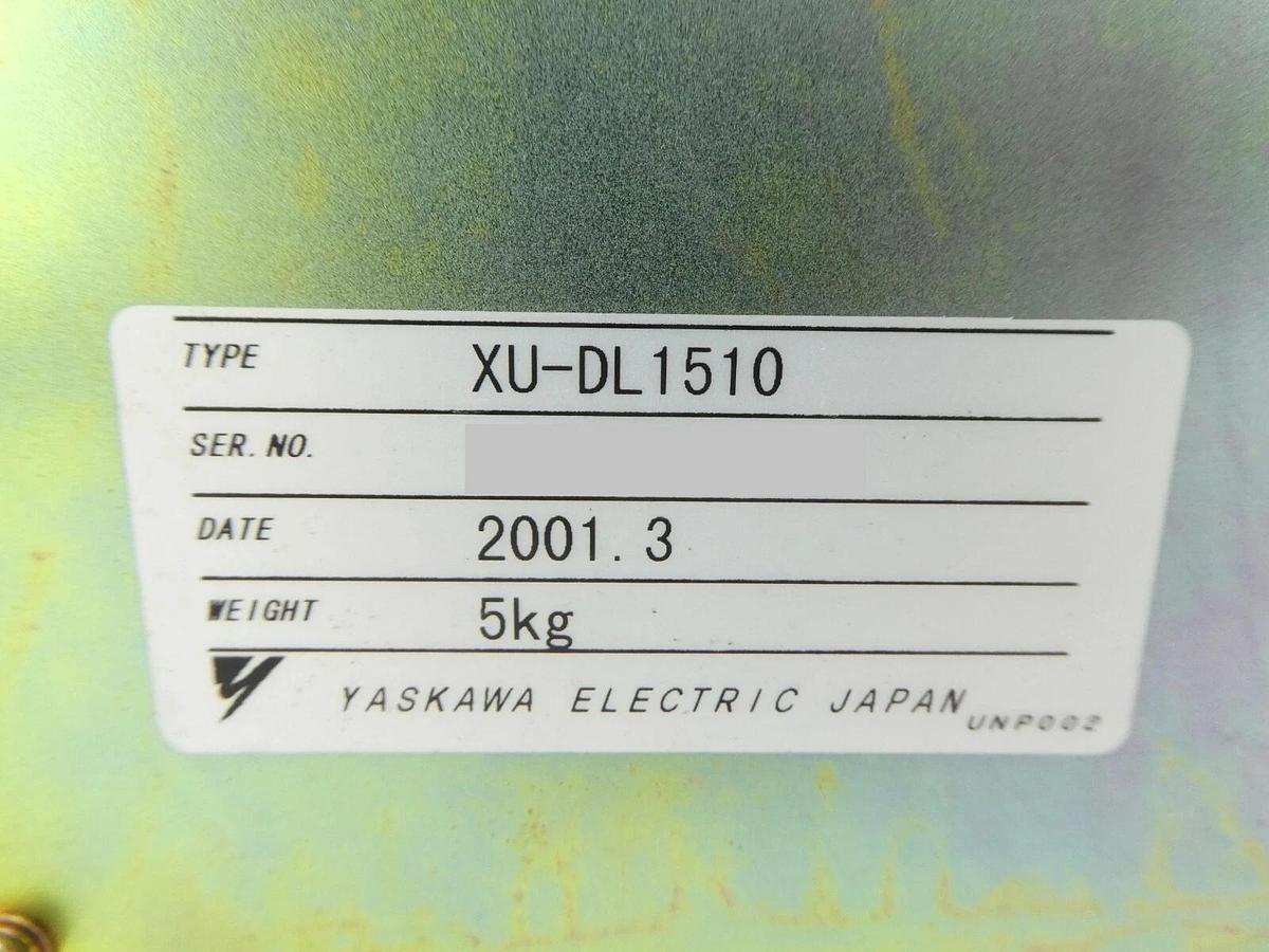 Used Yaskawa XU-DL1510 Linear Drive Unit Servo Nikon 4S064-340 NSR Series Working