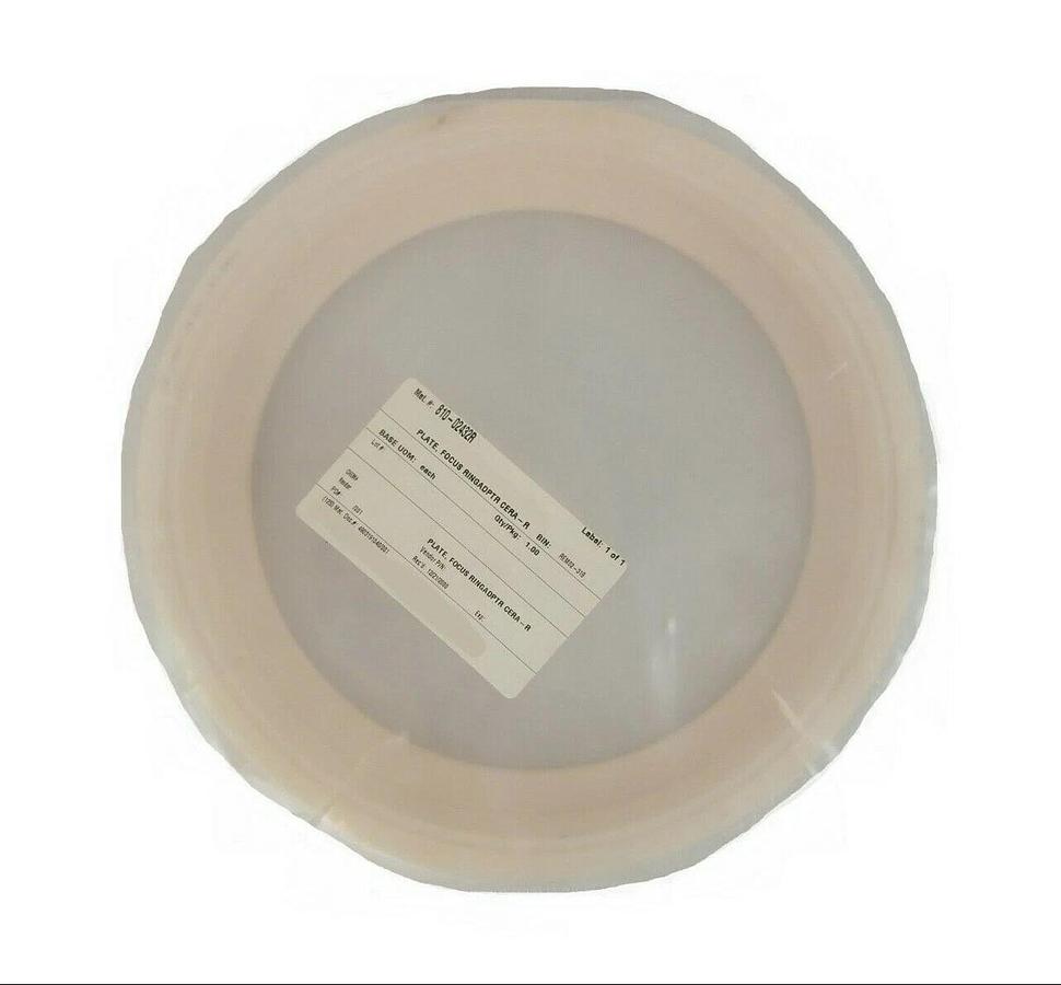 Refurbished Lam Research 716-440054-108 Plate Focus Ring Adapter 810-02432R Refurbished