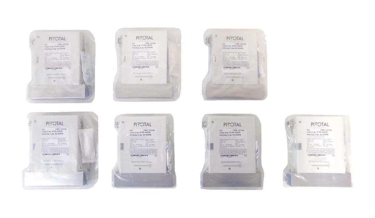Pivotal Systems 32-03498 Mass Flow Controller MFC AMAT 0190-62535 Lot of 7 New