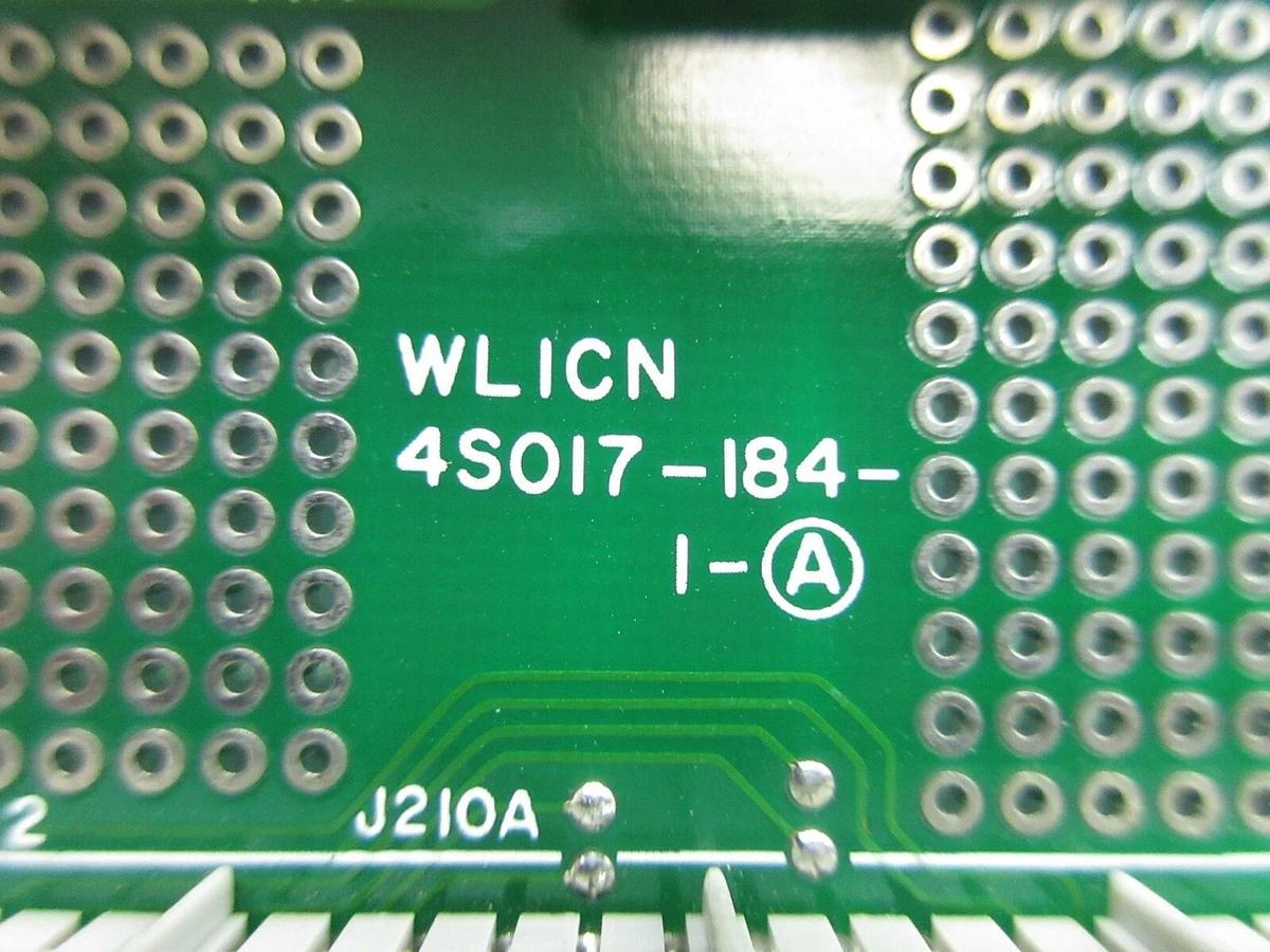 Used Nikon 4S017-184-1-Ⓐ Interface Board PCB WLICN NSR-1755G7A Step-and-Repeat Used