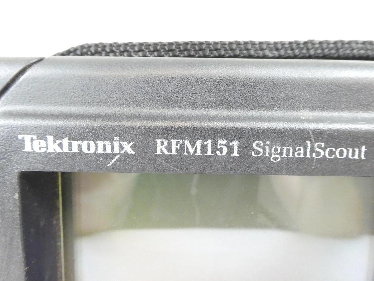Used Tektronix RFM151 Signal Scout Cable VRF Analyzer SignalScout Working Surplus
