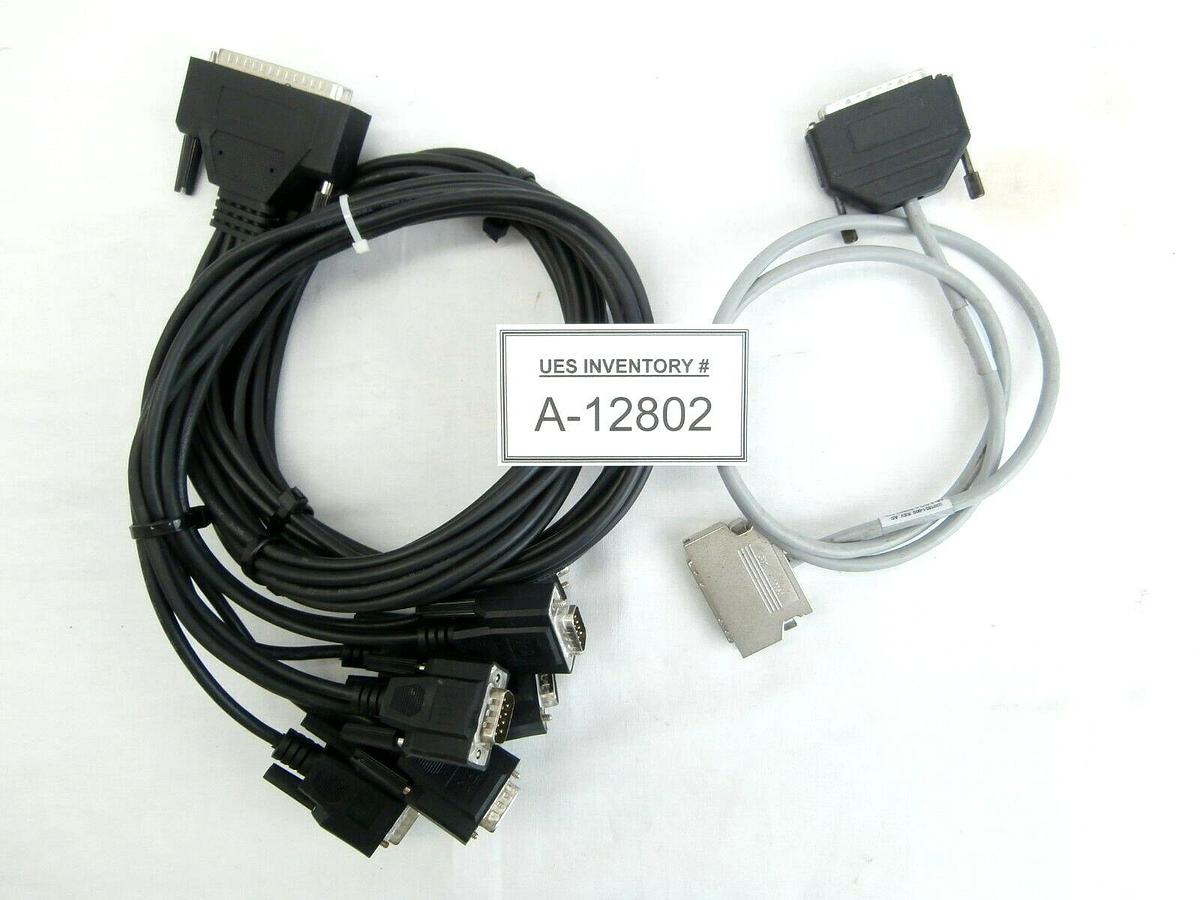 Used Kawasaki 0301851-000 Robot Interlink with Advantech 8-Port Serial Cable Set Used