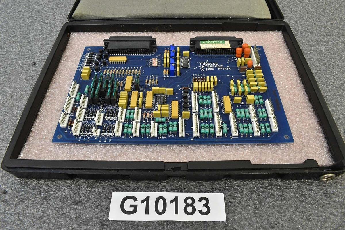 Used Matrix Integrated Systems 100-0047 PCB Process Interface
