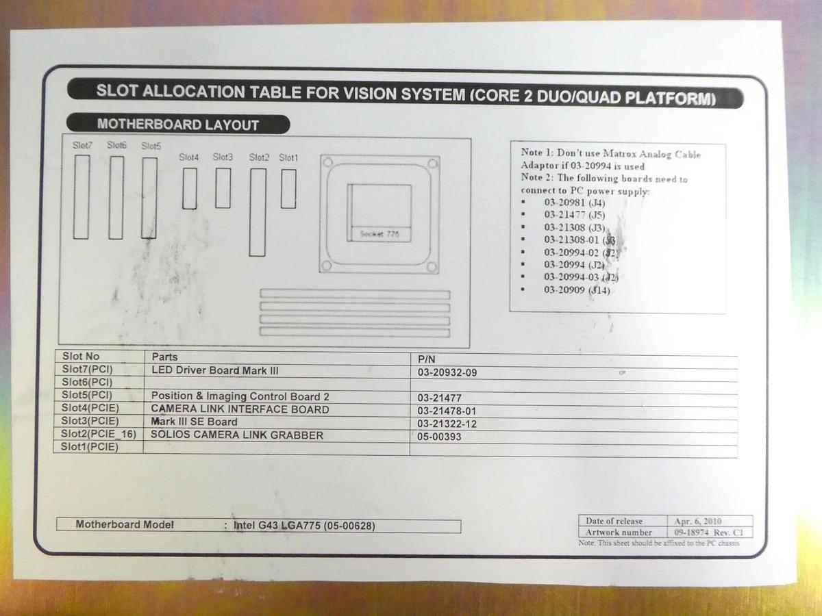 Used ASM Advanced Semiconductor Materials 02-64988 System Controller Computer Surplus