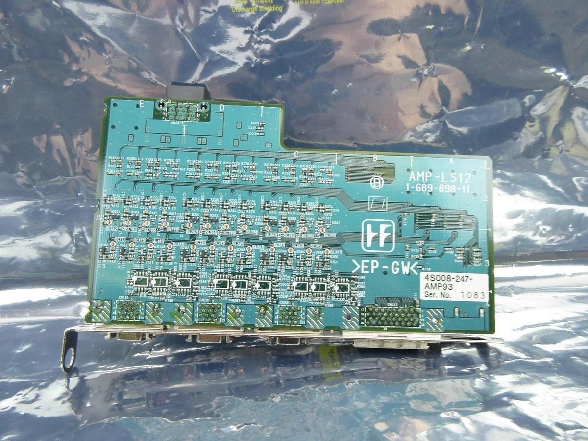 Used Sony 1-689-898-11 Laserscale AMP Detector Card AMP-LS12 Nikon NSR Series Working