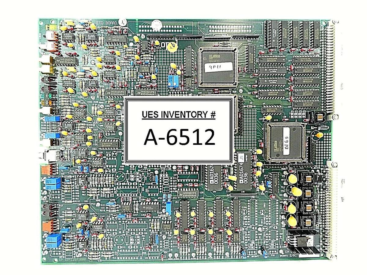 Used Opal 50412570 Processor PCB Board ETD Board AMAT SEMVision cX 300mm Working