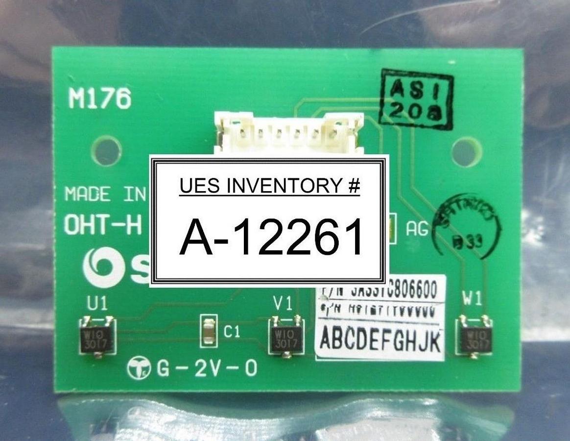 Used Shinko 3ASSYC806600 Interface Board PCB M176 Asyst VHT5-1-1 OHV Used Working