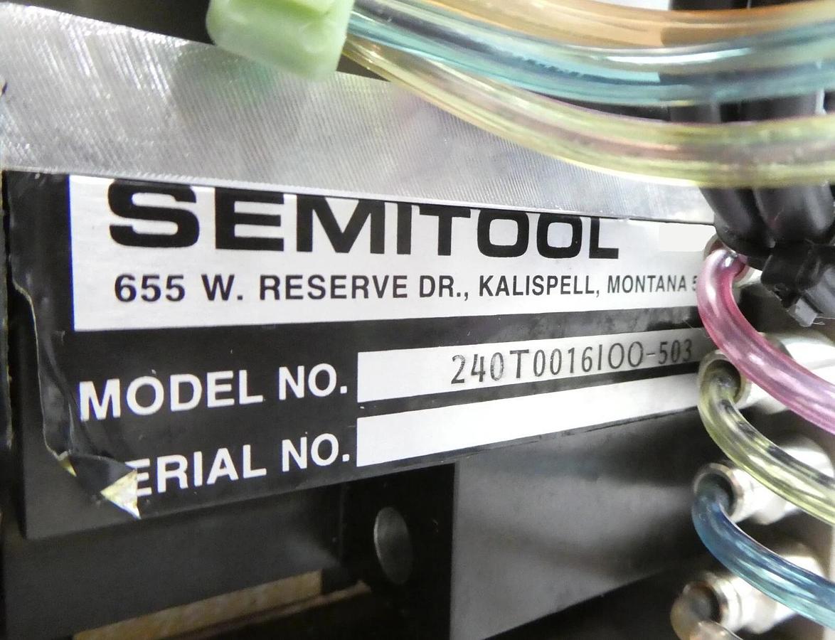 Refurbished Semitool 240T0016-503 Equinox Wafer Lift Rotate 240T0016IOO-503 Refurbished