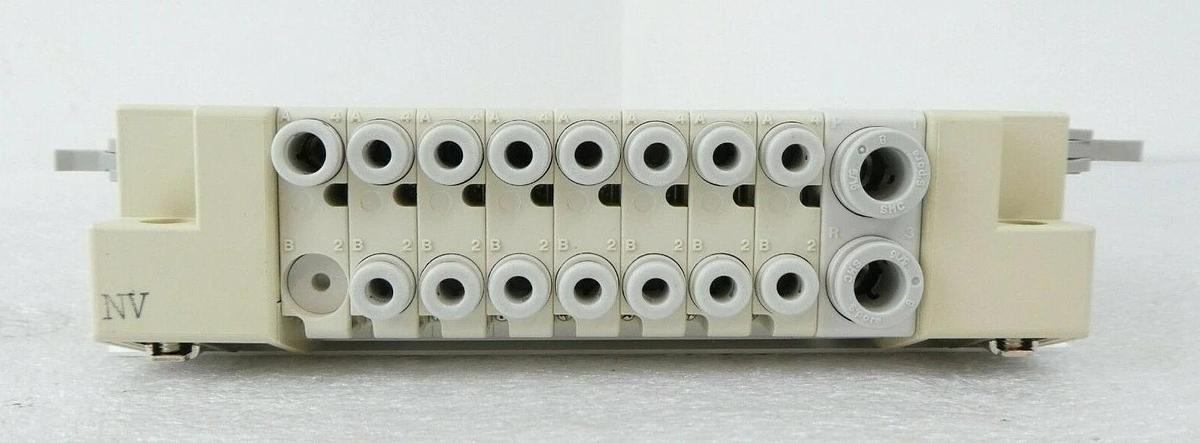 TEL Tokyo Electron 3D80-001913-11 SMC 8-Port Pneumatic Manifold New Surplus