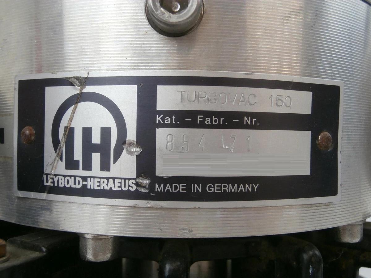 Used TURBOVAC 150 Leybold 85471 Turbomolecular Pump 854 71 Turbo Tested Working