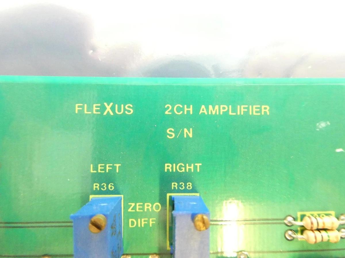 Used FleXus 2CH Amplifier PCB Assembly Flexus F2400 Working Surplus