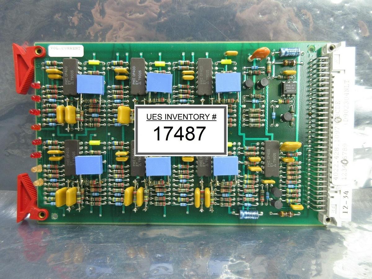Used ASML 4022.428.10970 Voltage Current PCB Card 4022.428.1097 PAS 5000/2500 Used