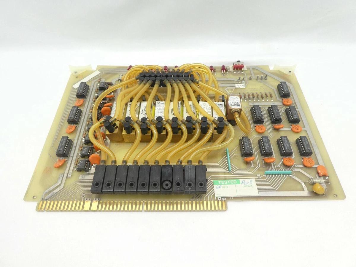 Used Varian Semiconductor VSEA D-F3164001 Electro Pneumatic Interface PCB Card Rev. D