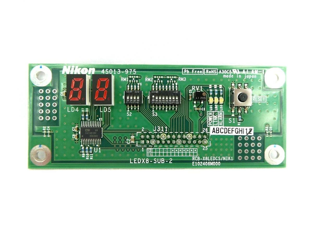 Used Nikon 4S013-975 LEDX8-SUB-2 Board PCB NSR-S620D System Working Spare