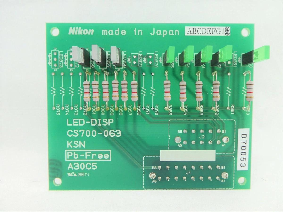 Used Nikon CS700-063 LED Display Board PCB LED-DISP NSR-S610C System Working Spare