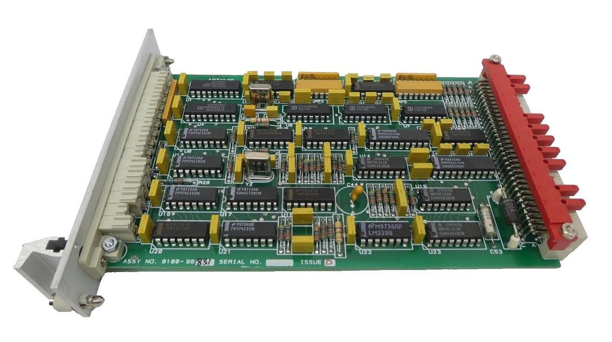 Used AMAT Applied Materials 0100-90831 Scan Clock PCB Card Working Surplus