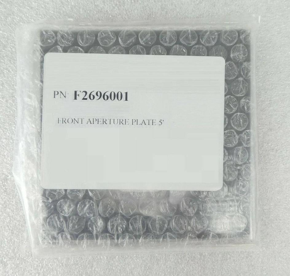 Varian Ion Implant Systems F2696001 Front Aperture Plate 5" Lot of 4 New Spare