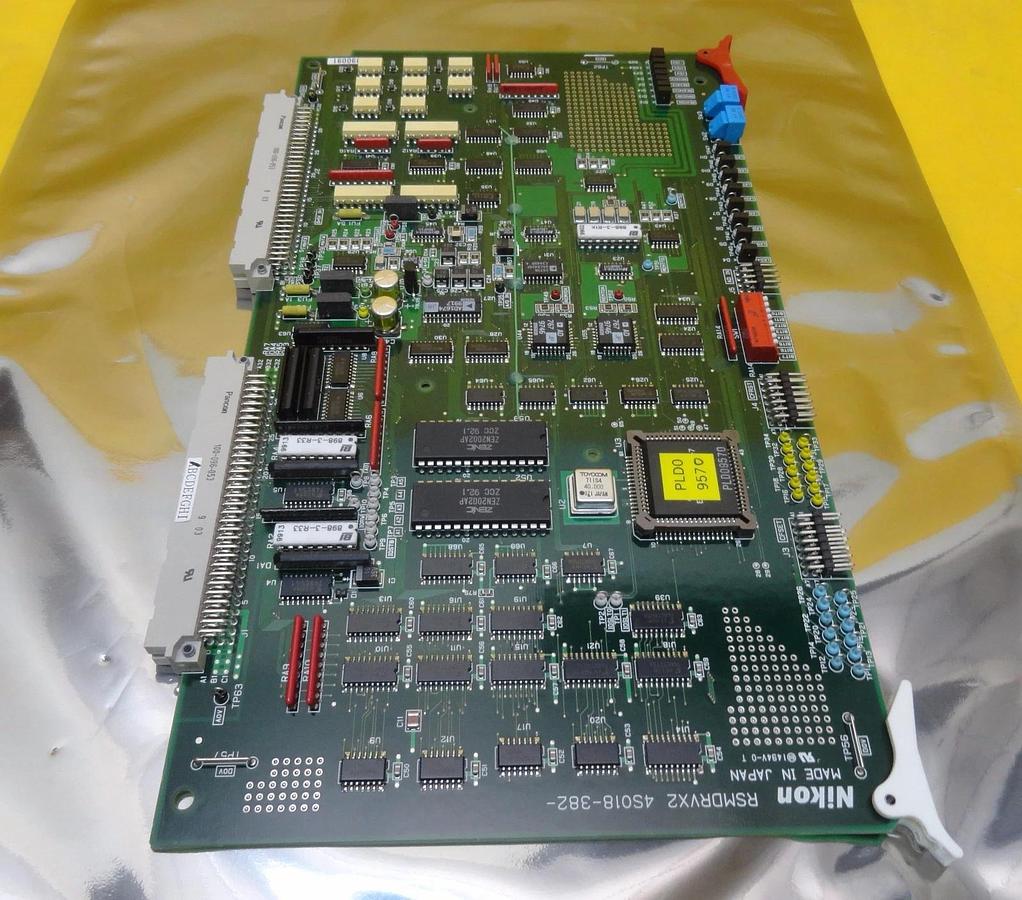 Used Nikon 4S018-382 Relay Control PCB Card RSMDRVX2 NSR-S204B Working Surplus