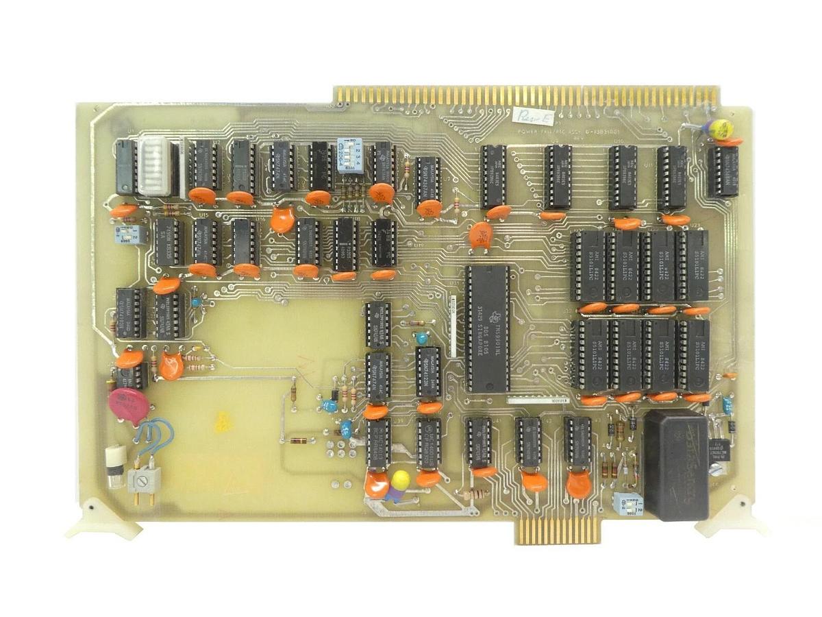 Used Varian Semiconductor VSEA D-F3831001 Power Fail/RTC PCB Card Rev. E Working