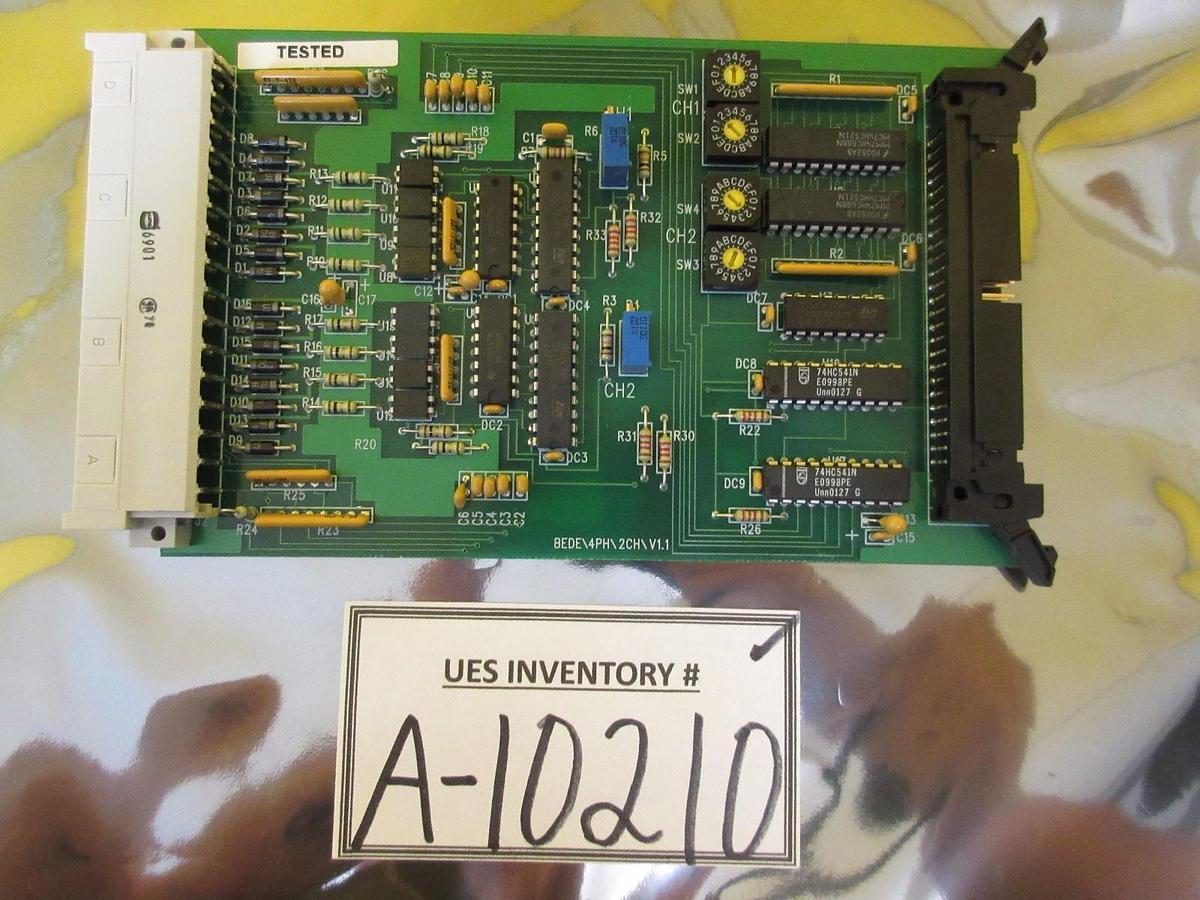 Used Bede Scientific Instruments BEDE4PH2CHV1.1 Processor Board PCB Card Used