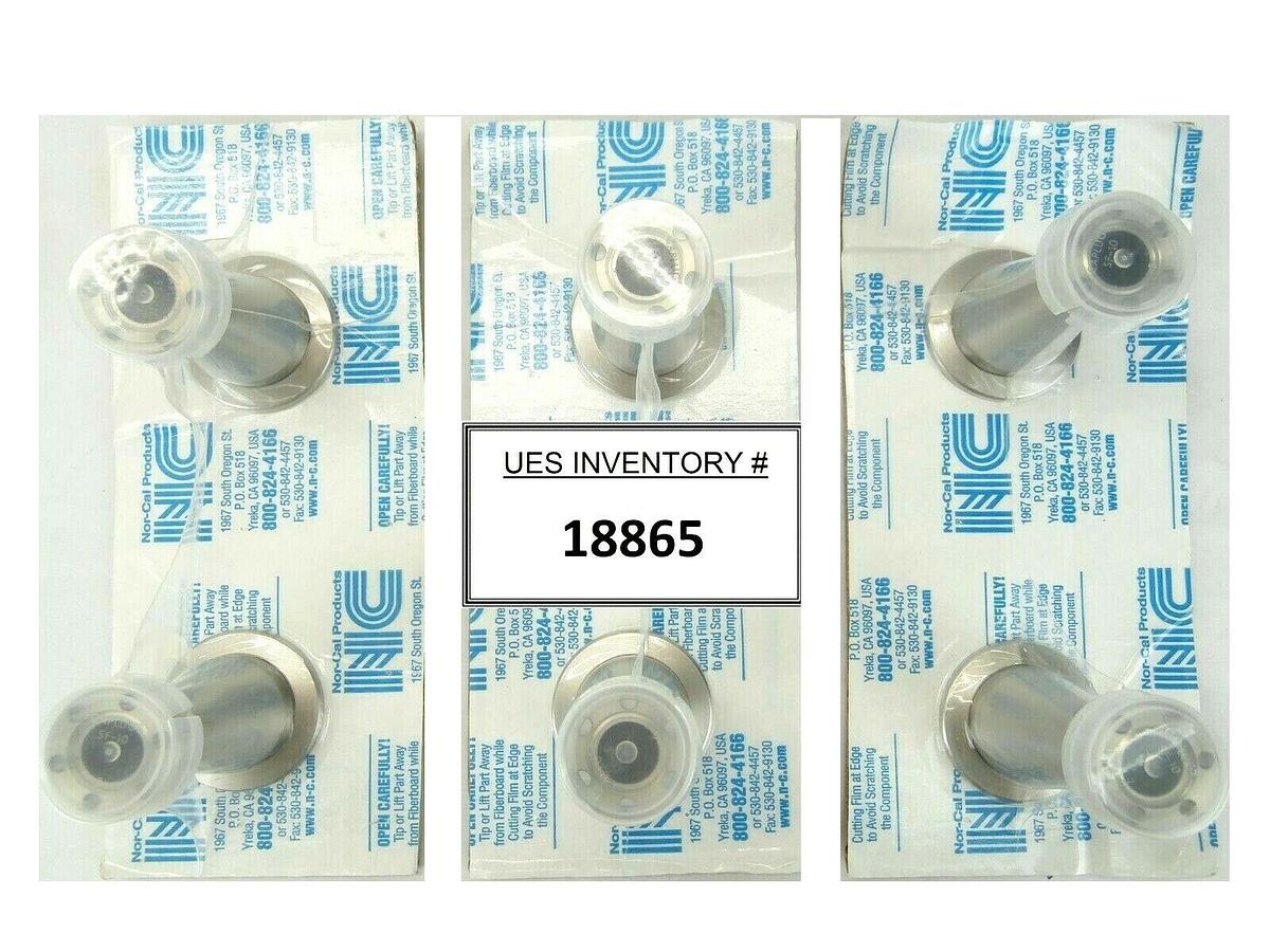 Nor-Cal 139393 Conical Adapter Nipple NW40-1.33" ANC-NW-40-133 Lot of 6 New