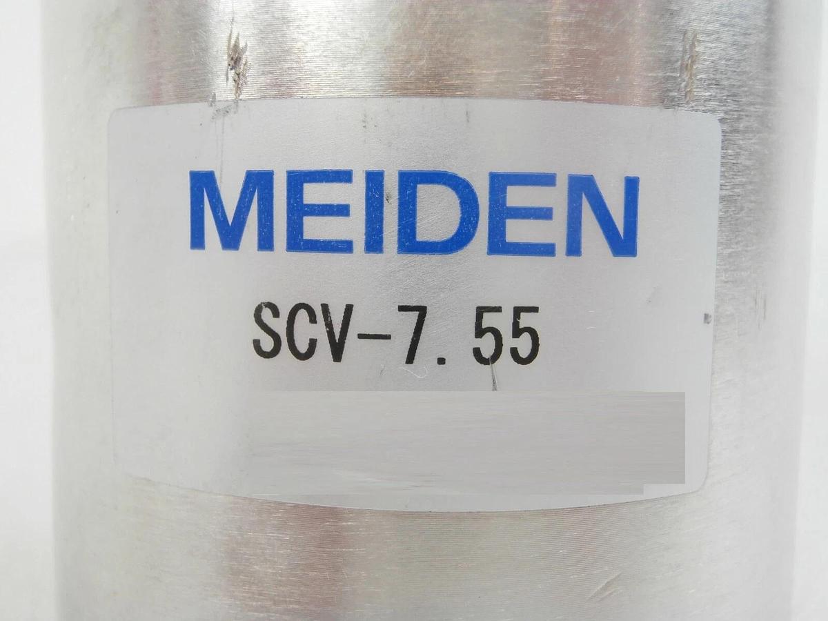 Used Meiden SCV-7.55 Vacuum Variable Capacitor VM Series 13.56 MHz Working Surplus