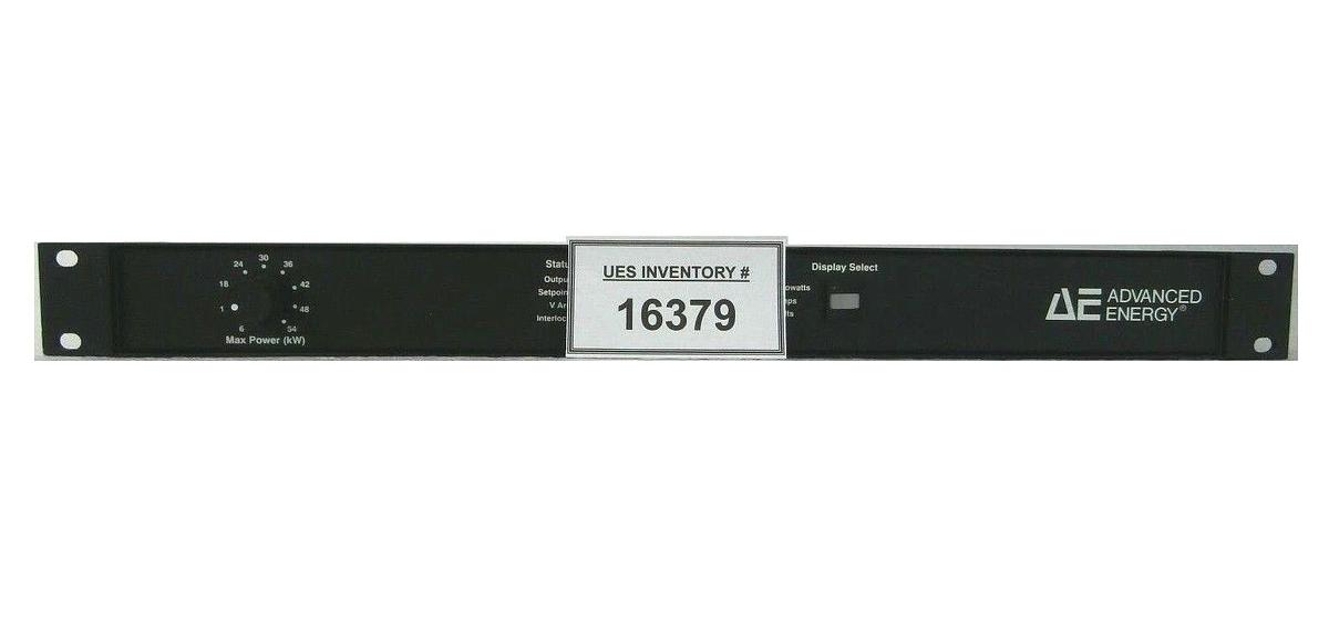 Used MDX-L AE Advanced Energy 3152334-000 B Interface Monitor Display Panel Used