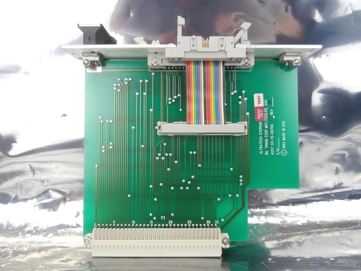 Used Ultratech Stepper 03-15-02702 Transition Step MOT/COOLER ASH PCB Card Titan Used