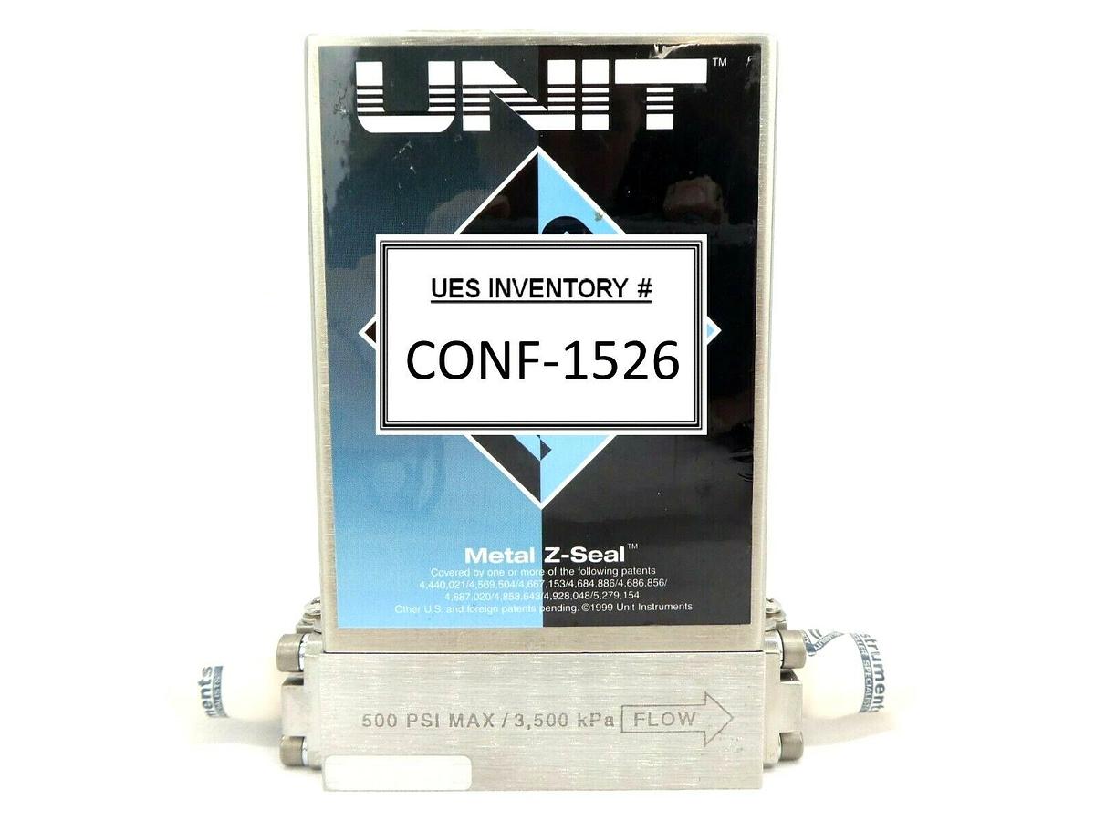 Refurbished UNIT Instruments UFC-1660 Mass Flow Controller MFC 750 SCCM HCl 1660 Refurbished