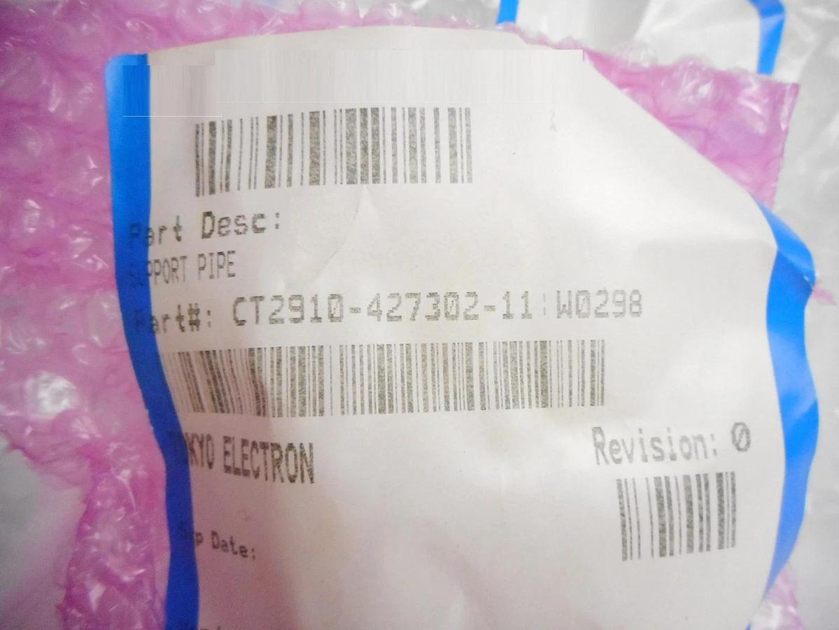 TEL Tokyo Electron CT2910-427302-11 Pipe Support W0298 Reseller Lot of 31 New