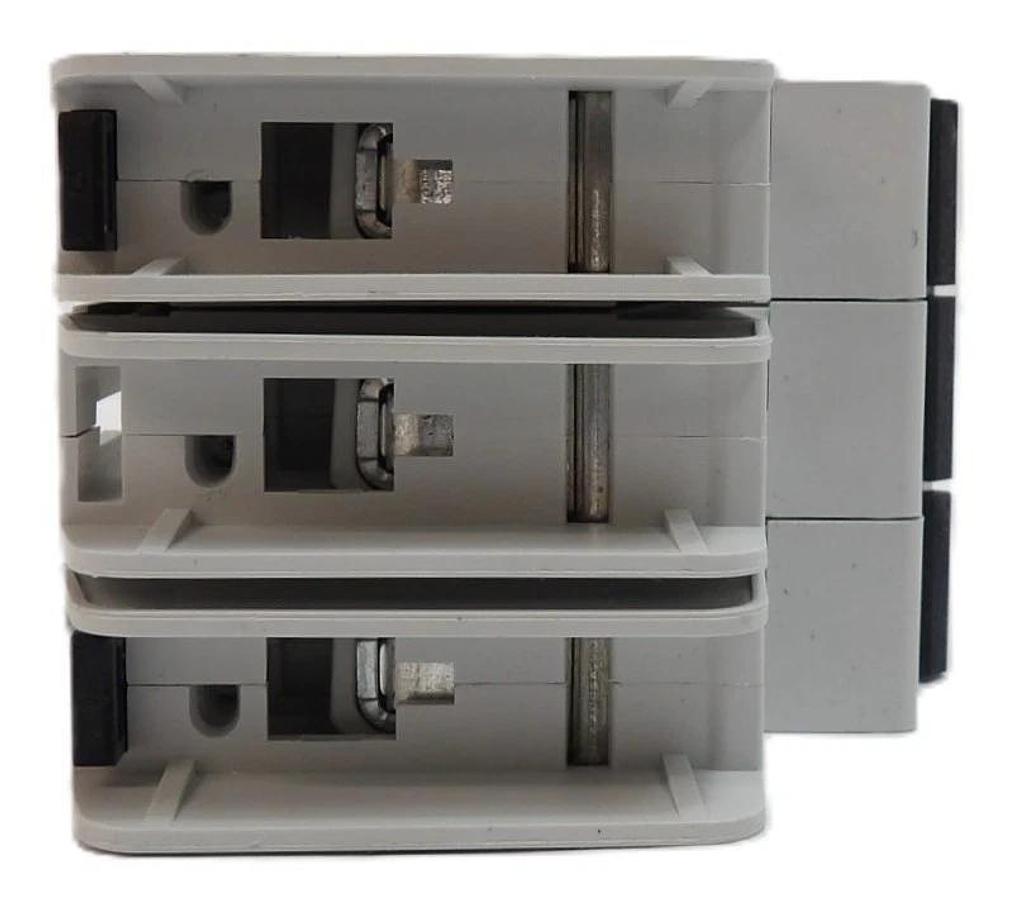 Used Eaton FAZ-D1/3-RT Miniature 3 Pole Circuit Breaker Lot of 8 Working