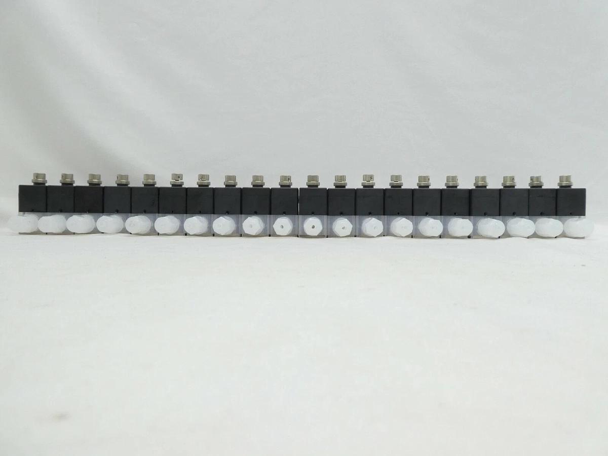 Used Koganei F-AVP125-19W Air Operated Valve F-AVP125 Type Lot of 20 Working Surplus