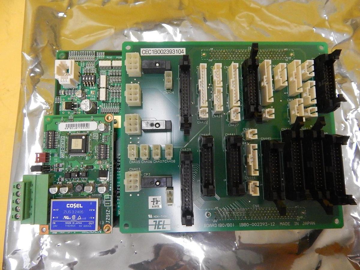 Used TEL Tokyo Electron 1B80-002389-11 DN Board 1B80-002393-12 PR300Z Used Working