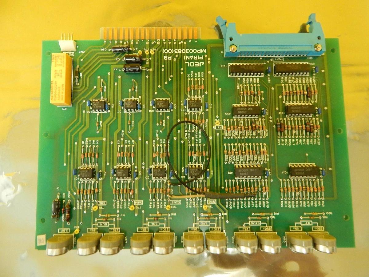 Used JEOL MP003083(00) PIRANI PB Vacuum Interface Board PCB JEM-2010F Working