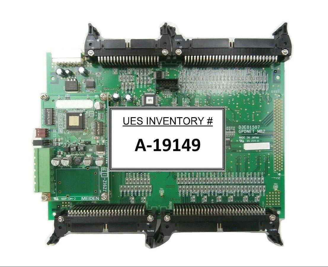 Used Meiden D3E01507 Interface PCB GPDNET_MB2 JZ91Z-12 Working Surplus
