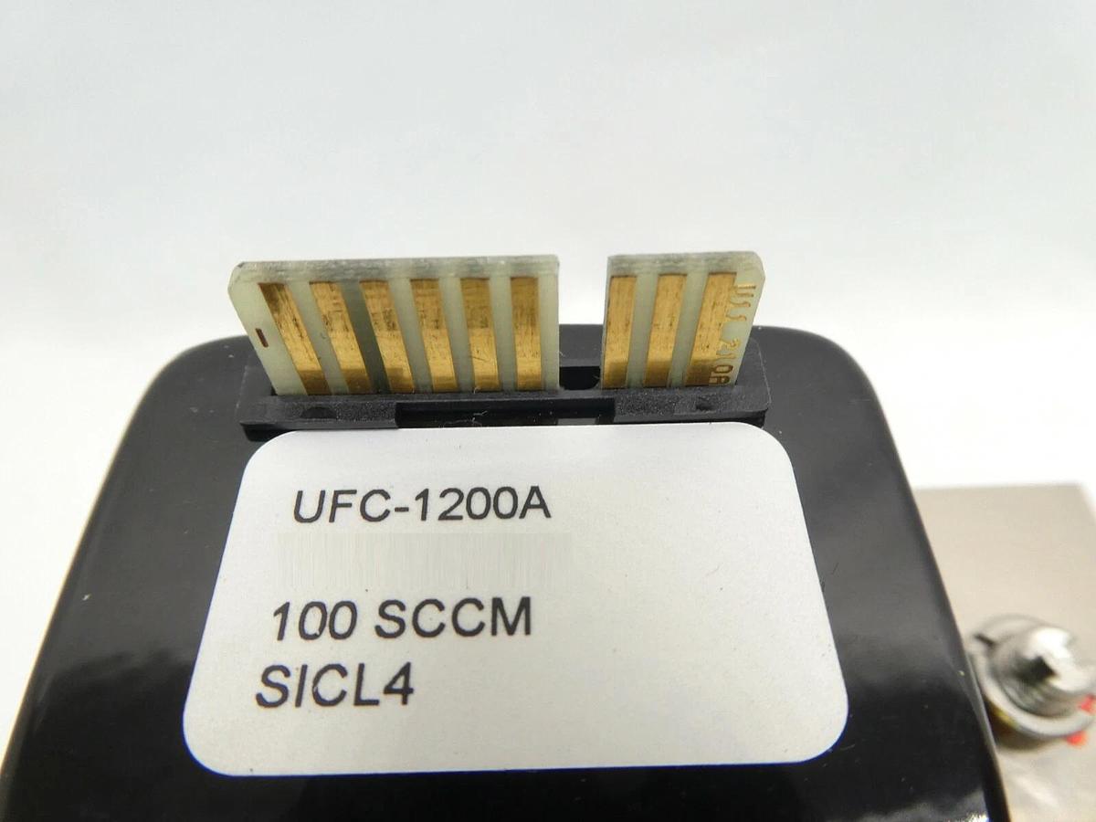 Used UNIT Instruments 1200-101288 Mass Flow Controller MFC UFC-1200A 100 SCCM SiCl4