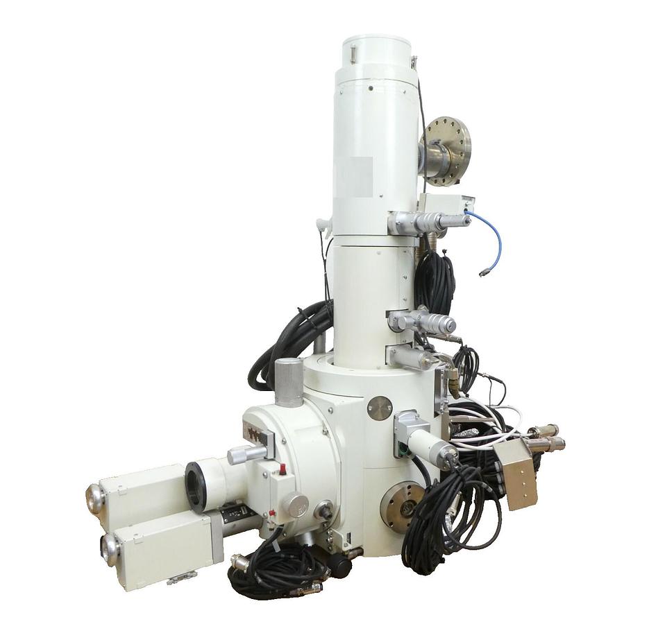 Used JEOL JSM-6300F SEM Scanning Electron Microscope Column Assembly Untested Surplus
