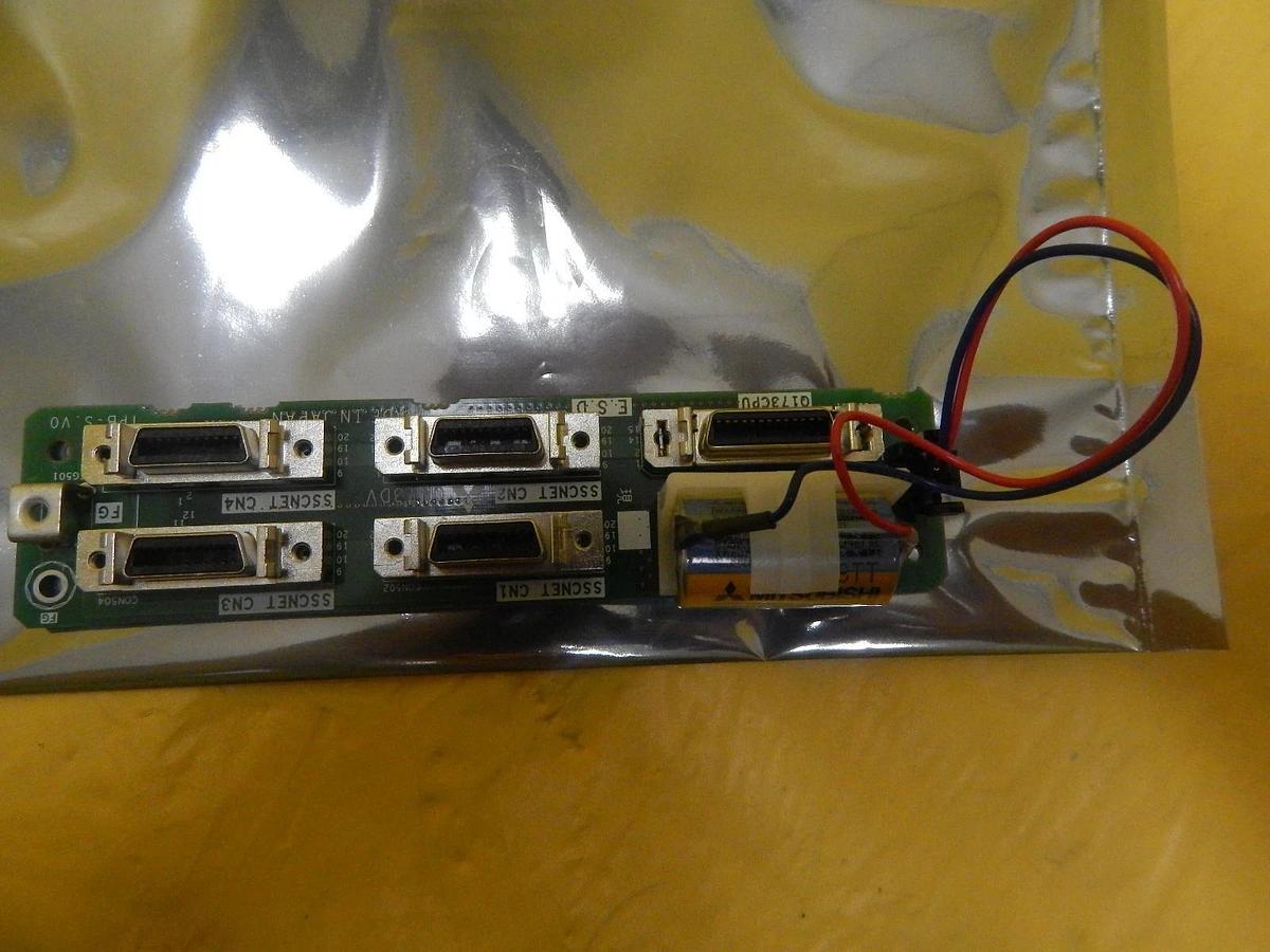 Used Mitsubishi Q173DV PLC SSCNET Channel Distribution PCB TEL PR300Z Used Working