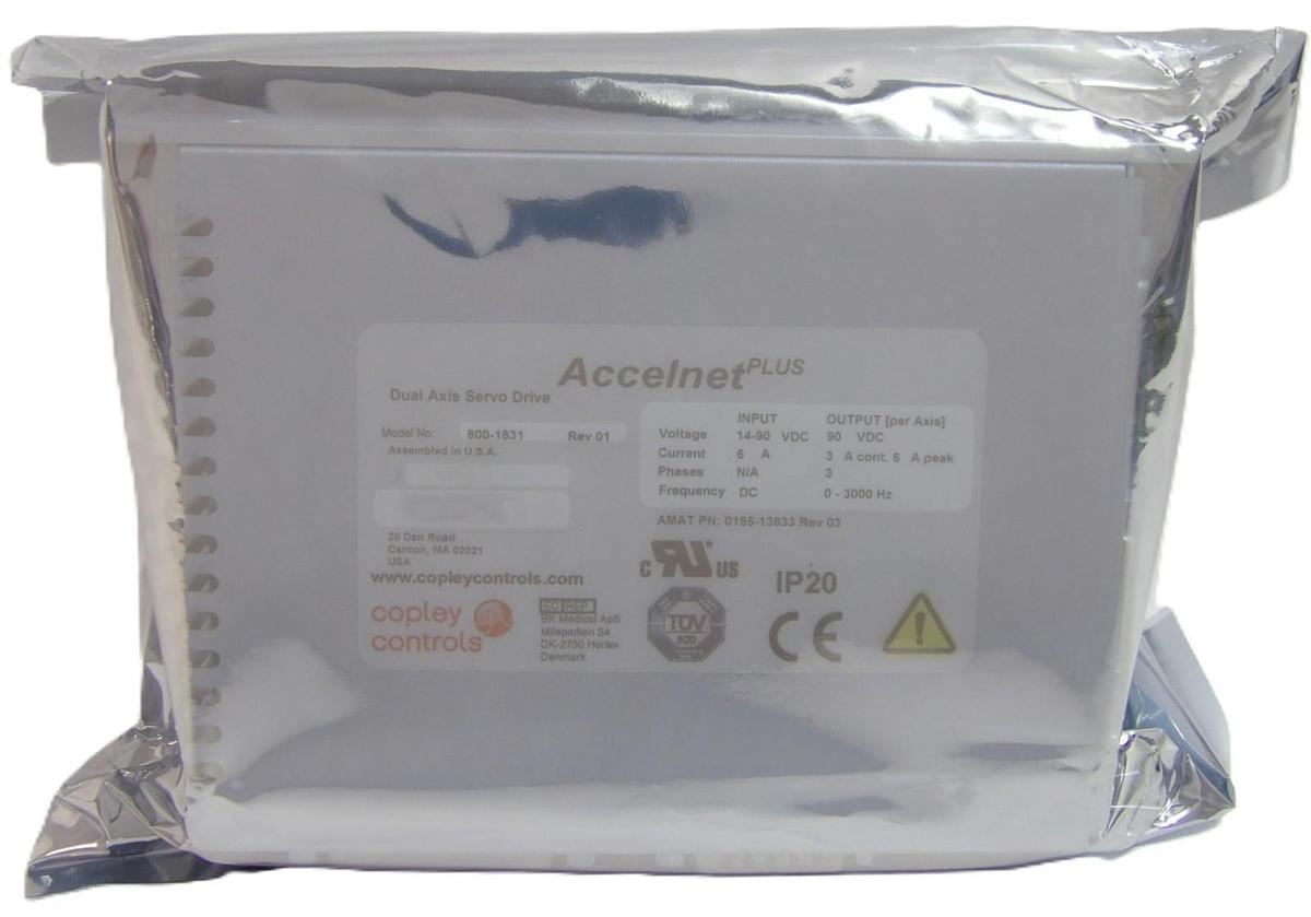 Copley Controls 800-1831 Dual Axis Servo Drive Accelnet Plus New Surplus