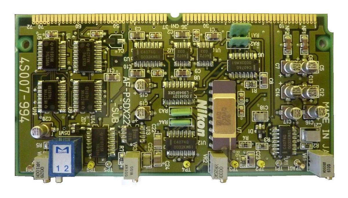 Used Nikon 4S007-994 Interface Board PCB AF-PSDX22-SUB NSR-S204B Step-and-Repeat Used