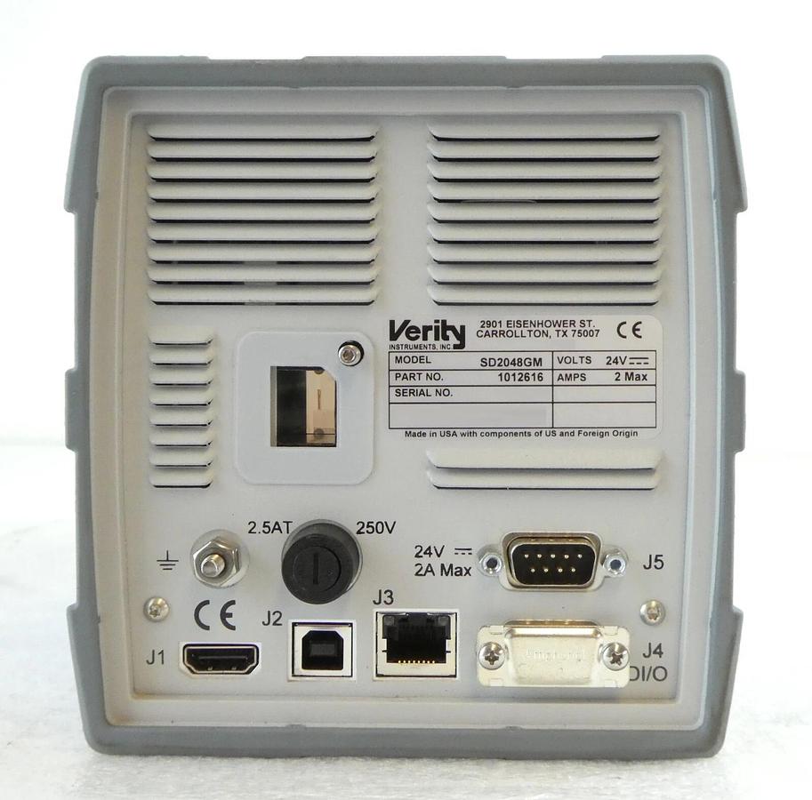 Used Verity Instruments 1012616 High Resolution Spectrometer SD2048GM Working Surplus