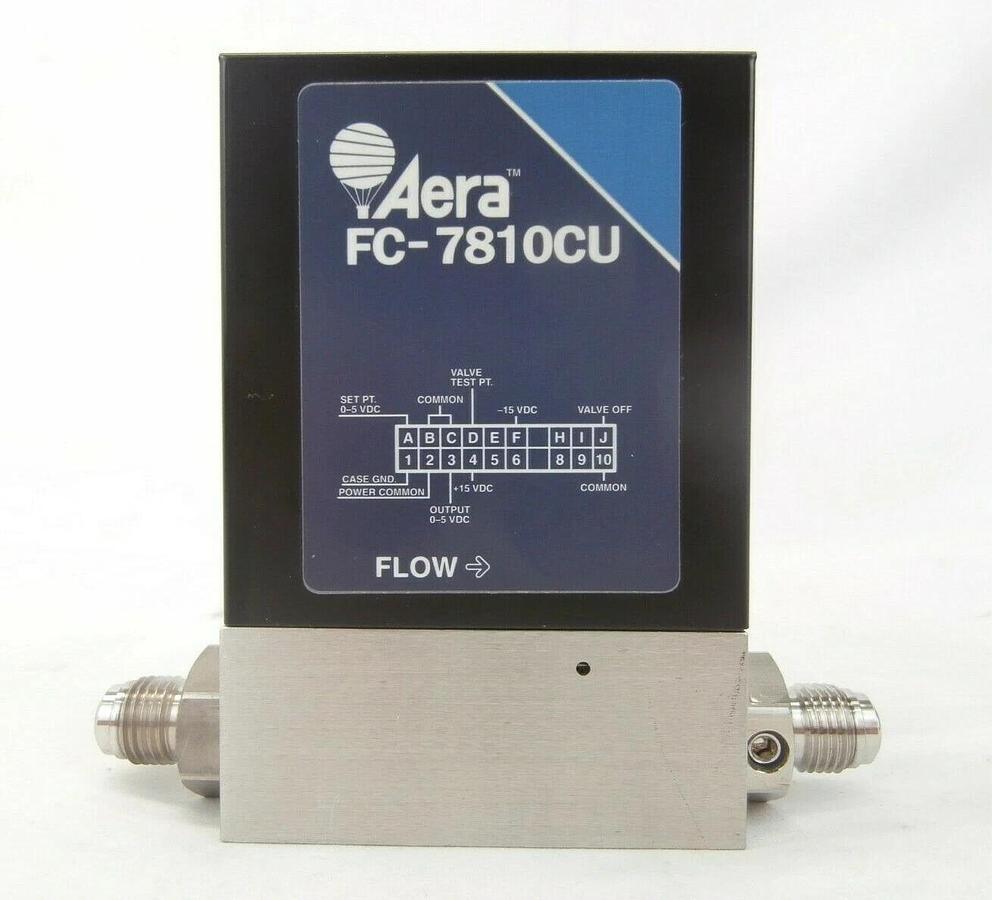 Used Aera FC-7810CU Mass Flow Controller MFC 1 SLPM CL2 Working Spare